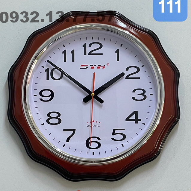 công ty sản xuất đồng hồ treo tường in logo công ty theo yêu cầu