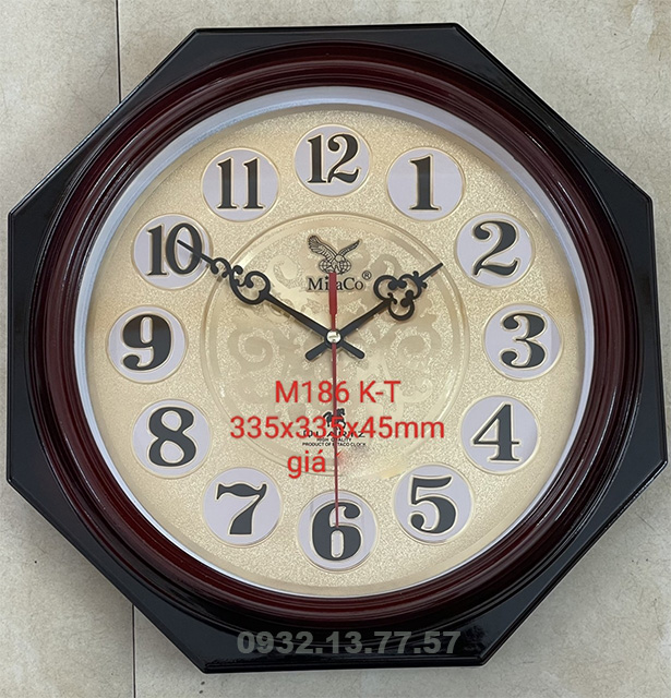 báo giá đồng hồ treo tường in logo công ty theo yêu cầu