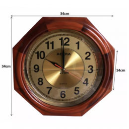 ĐỒNG HỒ TREO TƯỜNG BẰNG GỖ 022