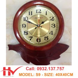 Đồng Hồ Treo Tường Bằng Gỗ Hình Chiếc Lá Đồng Hồ Treo Tường Bằng Gỗ Hình Chiếc Lá