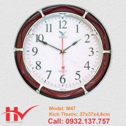 Đồng Hồ Treo Tường Nhựa 024