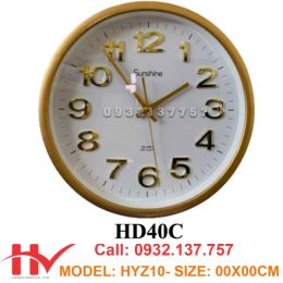 Đồng Hồ Treo Tường Nhựa 062