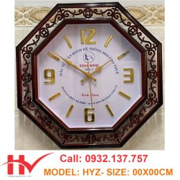 Đồng Hồ Treo Tường Nhựa Đa Cạnh
