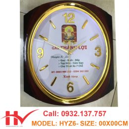 Đồng Hồ Treo Tường Nhựa Ovan