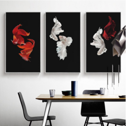 TRANH CON VẬT CV 20 3 TẤM