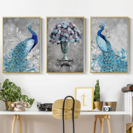 TRANH CON VẬT CV22 3 TẤM