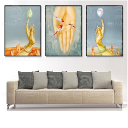 TRANH CON VẬT CV31 3 TẤM