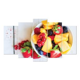 TRANH TRÁI CÂY TC06 5 TẤM